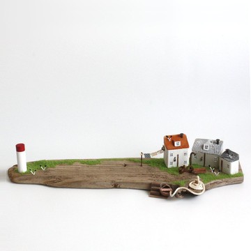 漂流木擺飾 - 潮聲與海鷗 - W816