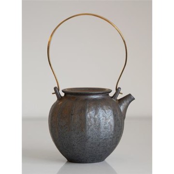 三宅家鎏金小盞杯黑金黑流金簡約宋風陶瓷功夫茶具茶道杯