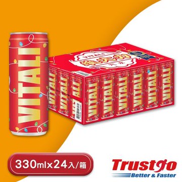【美式賣場】維大力汽水330毫升 X 24入/箱