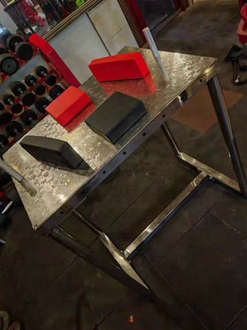 【台灣公司 可開發票】LZS腕力器械庫 全不銹鋼訓練式腕力桌 可拆散 30公斤