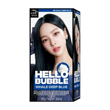 魅尚萱 HELLO BUBBLE泡沫染髮劑 4B 經典藍
