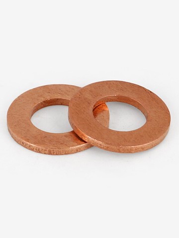 T2紫銅平墊 紅銅墊圈 黃銅平墊 導電平墊墊片M3M4M5M6M8M10M12M16