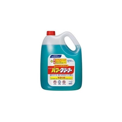 ds-2310016 （まとめ）花王 パワークリーナー 業務用 4.5L 1本【×5セット】 (ds2310016)