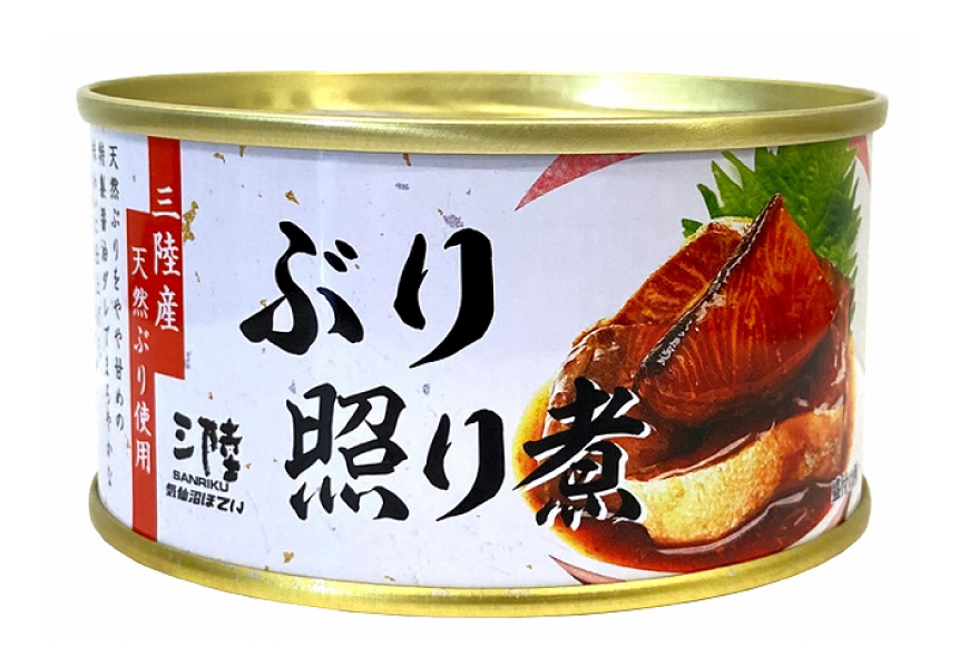 缶詰 三陸産 ぶり照り煮 170g×24缶   気仙沼市物産振興協会   宮城県 気仙沼市 [20561638] 魚 魚介類 鰤 ぶり ブリ 煮魚 缶詰 惣菜 つまみ 長期保存 保存食