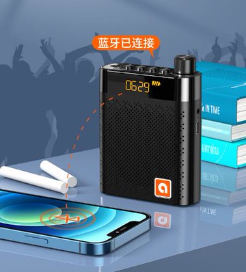 艾碩美K6小蜜蜂擴音器教師專用無線麥喇叭便攜式導游叫賣大聲私模