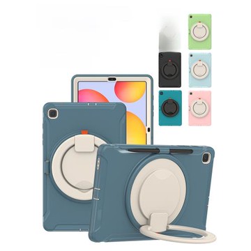 適用三星平板s7fe保護套TabA8 A7 S6 S8ultra S8+殼帶筆槽Galaxy S6 LITE 防摔電腦保護殼輕薄無磁簡約商務黑