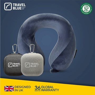【Travel Blue 藍旅】 頸枕收納盒 多功能收納盒 旅行收納盒 萬用收納盒 (可扣背包&行李箱)_保固24個月
