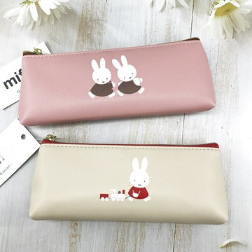 日本 miffy 米飛兔 米菲兔 合皮筆袋｜小鶴日貨