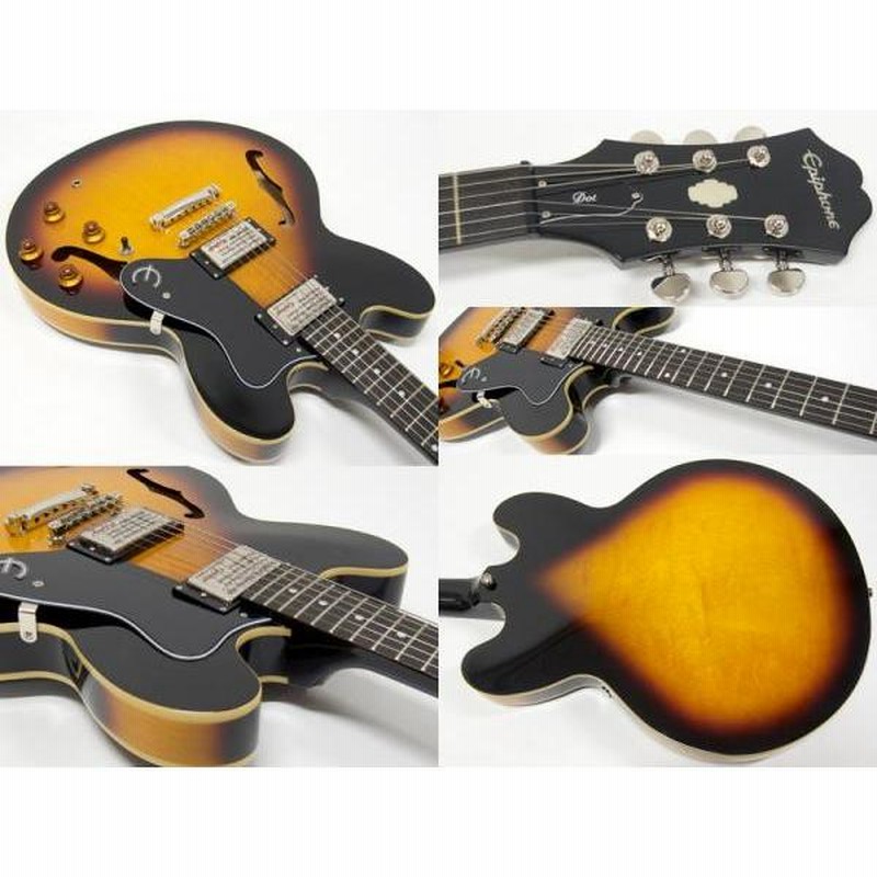 Epiphone(エピフォン) Dot (VS) エピフォン13点セット 【初心者 入門