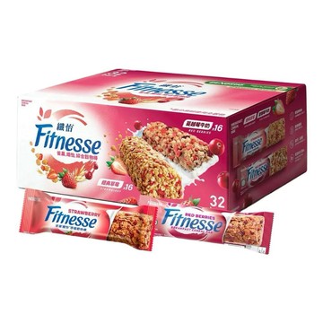 Nestle 雀巢纖怡 莓果牛奶 & 蔓越莓牛奶穀物棒(23.5gx32入x1盒) --- 現貨供應