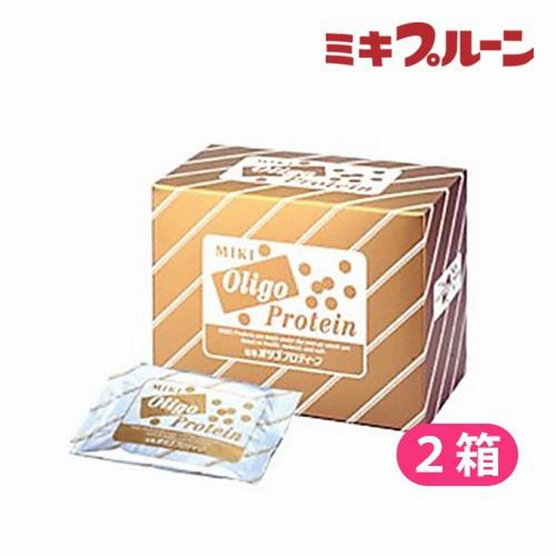 ミキプルーン ミキオリゴプロティーン 2箱セット≪栄養補助食品≫ | LINEショッピング