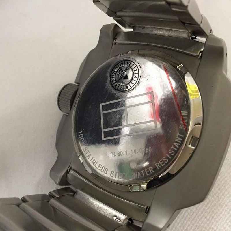中古】トミーヒルフィガー メンズ腕時計 クオーツ TH 80 1 14
