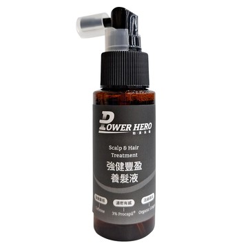 POWER HERO 勁漢英雄 強健豐盈養髮液  60ml  1瓶