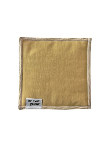 padding coaster_mustard