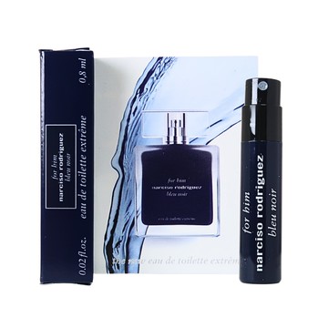 Narciso Rodriguez Bleu Noir Extreme 極致紳藍男性淡香水EDT 0.8ml