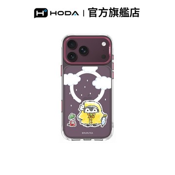 HODA iPhone 18/17 系列 漫步雨季 ｜正能量企鵝 MagSafe 晶石 Ultra 手機保護殼