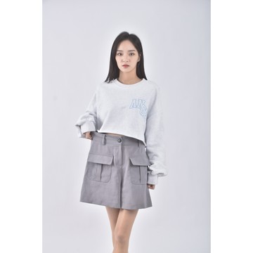 (M) rara韓牌高腰質感灰色短褲二手衣