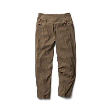 Mountain Hardwear Dynama High Rise Ankle Pant W 機能防曬彈性高腰長褲 大地棕 女款 #2095521