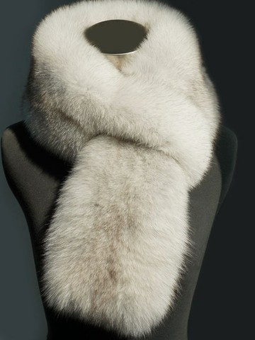 狐狸毛圍脖女   狐貍毛領子雙面整皮超大圍巾女冬保暖真皮草毛毛圍脖加寬加厚脖套