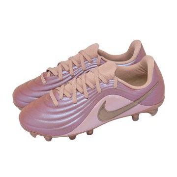 Nike 足球釘鞋 JR Tiempo Maestro ACAD 中大童 玫瑰金 短草皮 IB5027-960