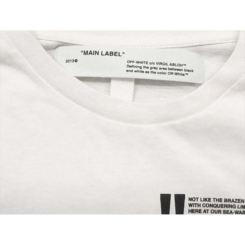 OFF-WHITE オフホワイト OME8-008 18AW Liberty プリント 国内正規品 Tシャツ ホワイト系 XS 【美品】【中古】 |  LINEブランドカタログ