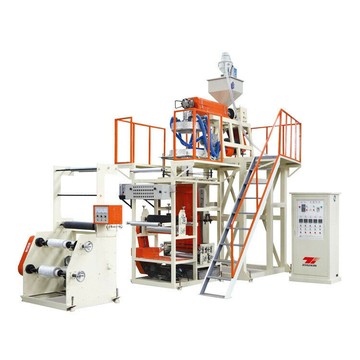 附發票 吹膜機 地膜吹膜機 農用膜生産設備 全自動ABA雙層共擠吹膜機