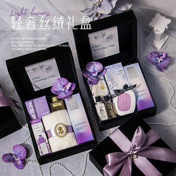 伴娘伴手禮女小眾高級絨布結婚宴回禮姐妹團伴娘禮盒高檔輕奢禮物