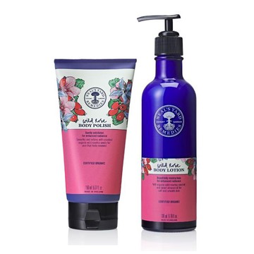 NEAL'S YARD REMEDIES 野玫瑰亮采身體保養組