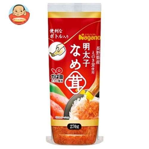 ナガノトマト 明太子なめ茸 ボトル入り 270g×10本入