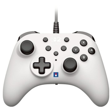 HORI 有線控制器 TURBO Nintendo SwitchTM 2/Windows PC適用  1個  白色  NSX-065