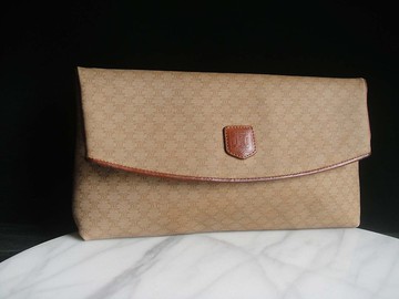 輝煌年代 OLD ERA _早期少見二手古董包義大利製CELINE手拿包