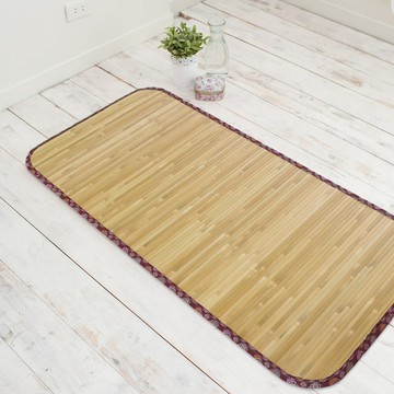 米夢家居台灣製造-天然沁涼桂竹嬰兒無線涼蓆-大70*130cm