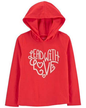 Kid Love Hooded Jersey Tee