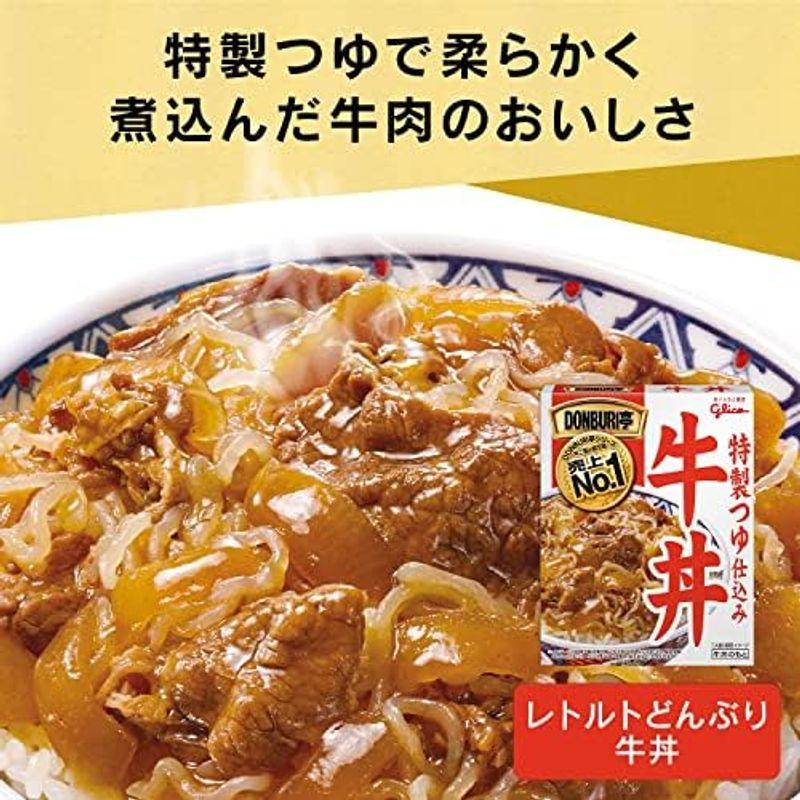 グリコ DONBURI亭 牛丼 160g×10個