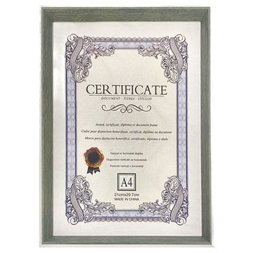 CCHING 青青文具 多用途相框 簡單生活 A4證書獎狀相框  1件