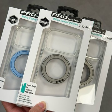 隔日到貨 17Pro 支架殼 17Pro Max軍規防摔保護殼 翠晶殼 17Pro 支架防摔殼 支架手機殼 磁吸支架