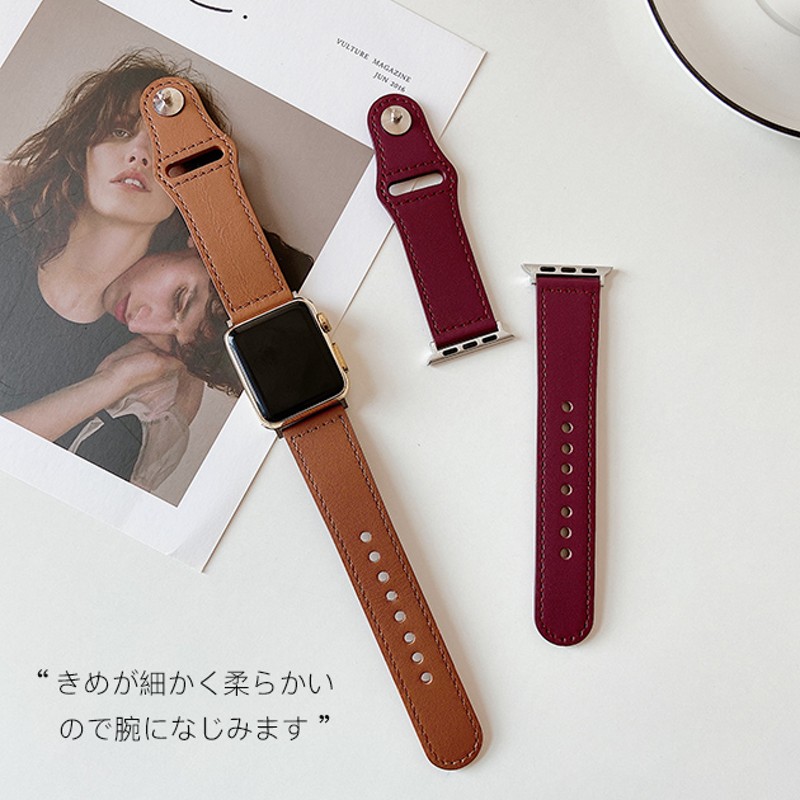 アップルウォッチ SE 9 バンド Apple Watch 8 Ultra ベルト 40mm 女性