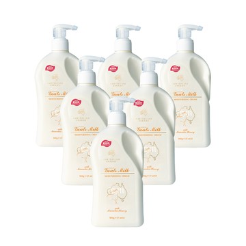 【澳洲G&M】山羊奶潤膚霜含曼努考蜂蜜(家庭號) 500g/瓶 -6入組