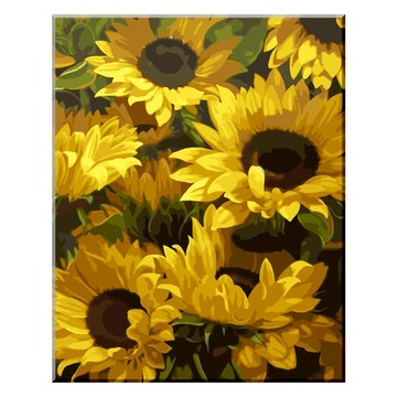 Momofix Painting DIY名畫繪圖組 75 x 60cm  WK11 豐盛的向日葵  1組