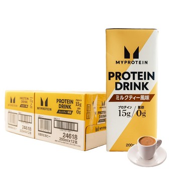 [Myprotein] 牛奶蛋白飲 奶茶風味 200毫升 X 24入-日本製