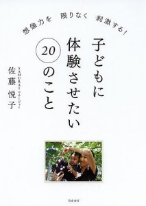 子どもに体験させたい20のこと 想像力を限りなく刺激する! 佐藤悦子