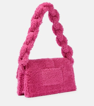 Jacquemus Le Bambidou shearling shoulder bag