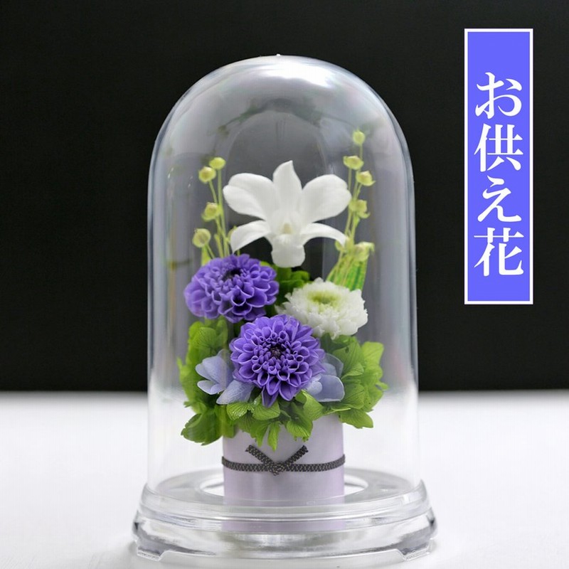 プリザーブドフラワー お供え花ドーム 初盆 新盆 仏花 お供え花 仏壇 お悔やみ お彼岸 法要 電報 弔電 通夜 葬儀 法事 アレンジメント 通販 Lineポイント最大0 5 Get Lineショッピング