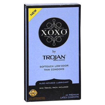Trojan Xoxo Premium Latex Condoms 10 Each by Trojan