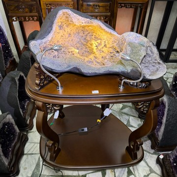 美！頂級收藏 巴西異象水晶洞 ESQ+✨53.1kg♥️異象水晶洞 變種雪柱糖霜 爆閃糖霜水晶 開幕禮品 A0753