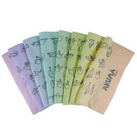 AKUMA YOGA 青蛙運動毛巾-彩虹版