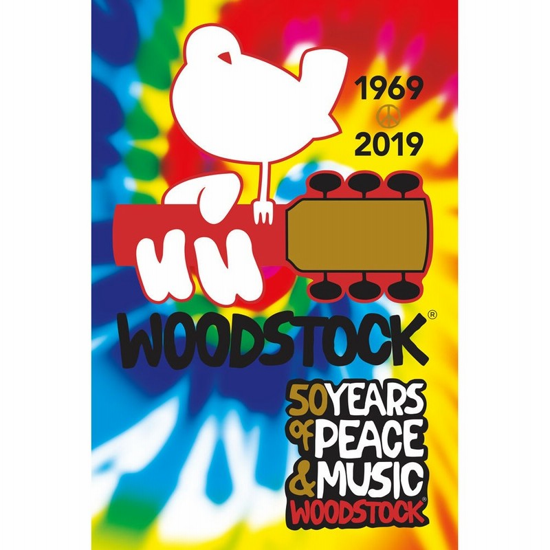 WOODSTOCK ウッドストック - 50th / ポスター 【公式 / オフィシャル