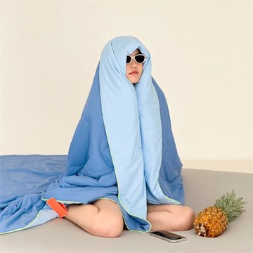 輕巧夏被涼感空調被薄被冷凝大豆纖維可水洗夏涼被柔軟母嬰涼爽被