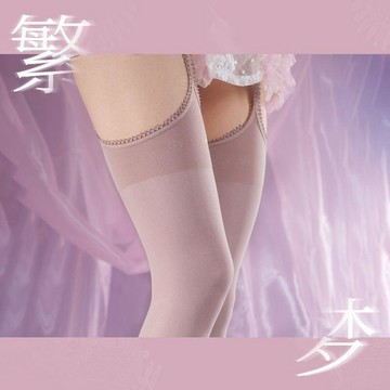 8947 人珍藏清單🎐SK「洛可可」絲襪女防勾絲薄款情調白絲吊帶襪四面鏤空性感長筒襪ZHNI