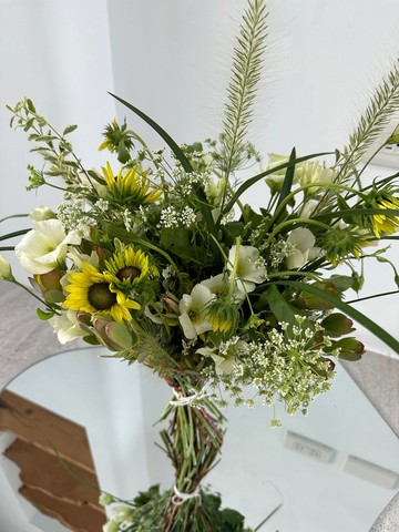 白綠色系White and Green Bouquet|可自取